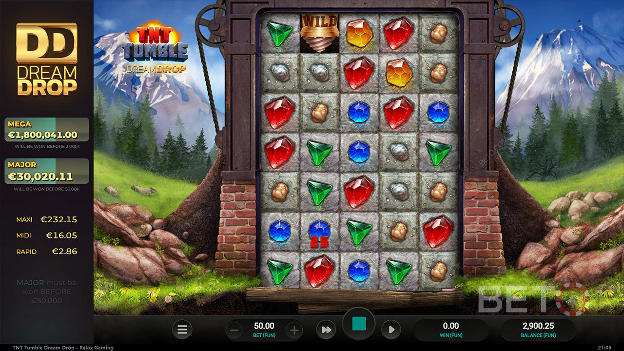 TNT Tumble Dream Drop Hrát Zdarma