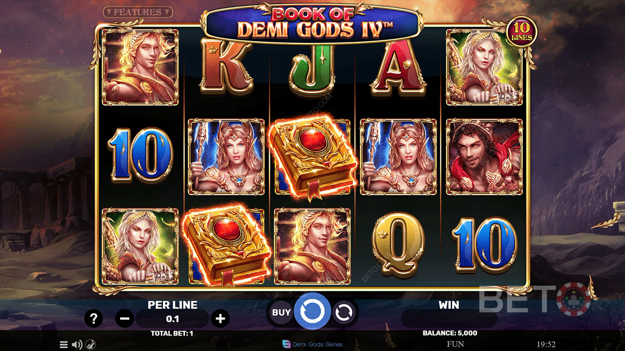 Book Of Demi Gods IV Recenze podle BETO Slots