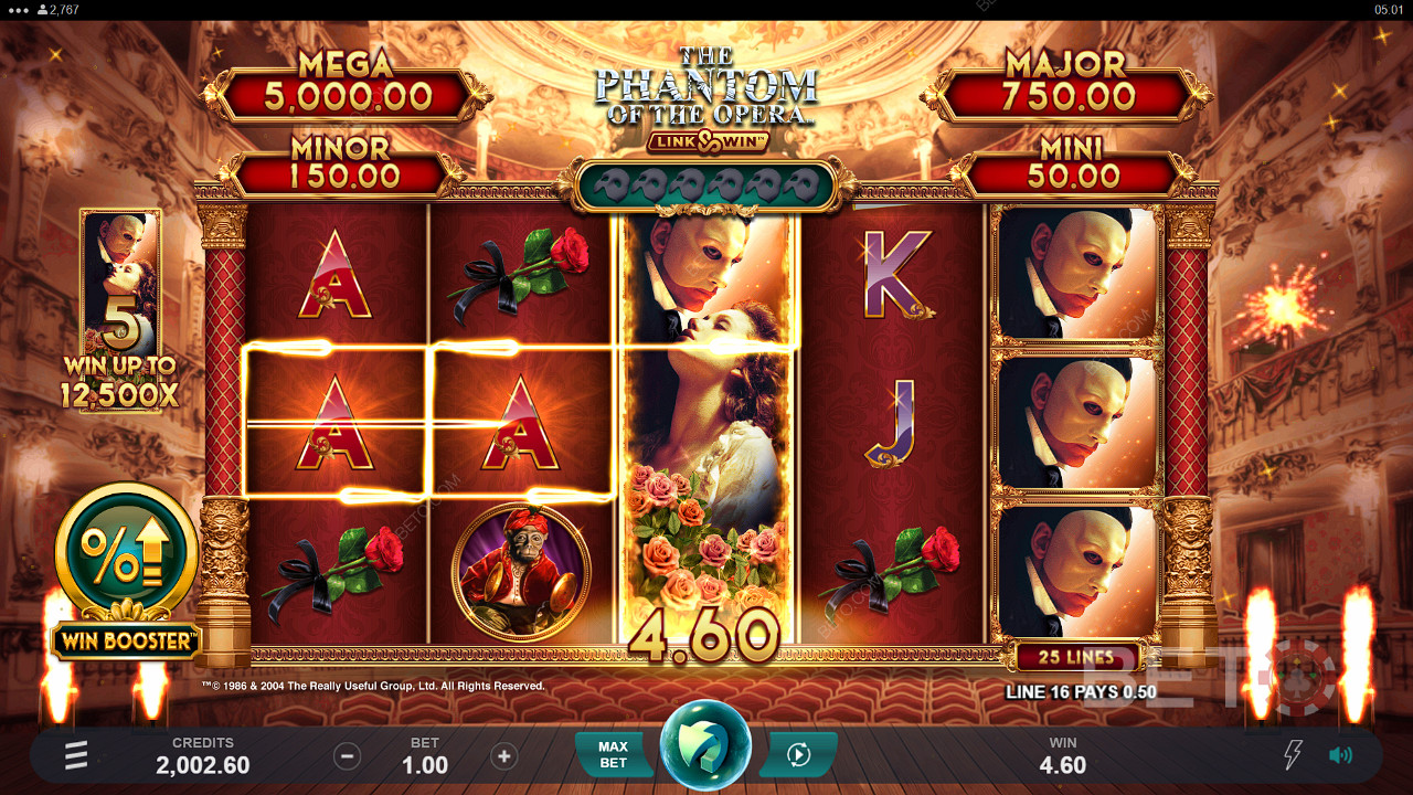 The Phantom of the Opera Link and Win Hrát Zdarma