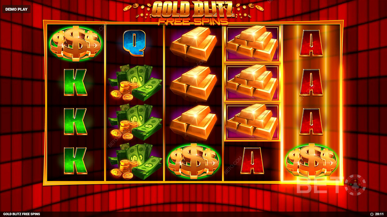 Gold Blitz Free Spins Recenze podle BETO Slots