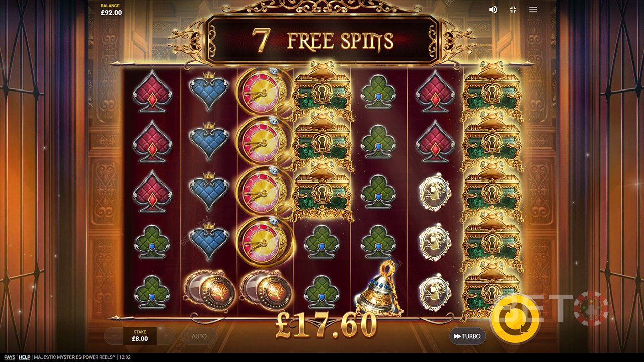 Majestic Mysteries Power Reels Recenze podle BETO Slots