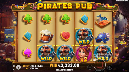Pirates Pub herní automat - Zdarma hry a recenze (2024) 