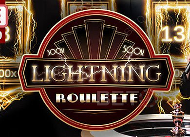 Lightning Roulette je vynikajícím příkladem použití strategie 24+8 Roulette.