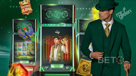 Mr Green Casino nabízí jedny z nejlepších online bonusových slotů a bonusů za dobití.