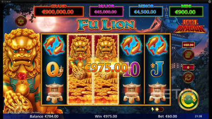Jewel of the Dragon Fu Lion herní automat - Zdarma hry a recenze (2025) 