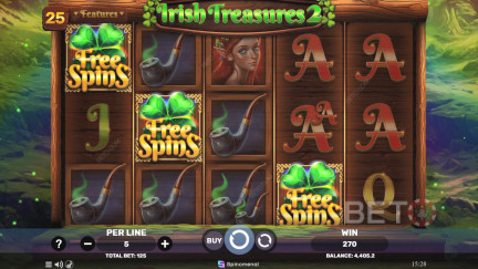 Irish Treasures 2 herní automat - Zdarma hry a recenze (2025) 