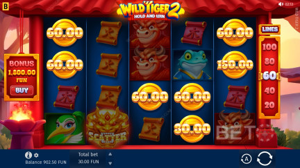 Wild Tiger 2 herní automat - Zdarma hry a recenze (2026) 