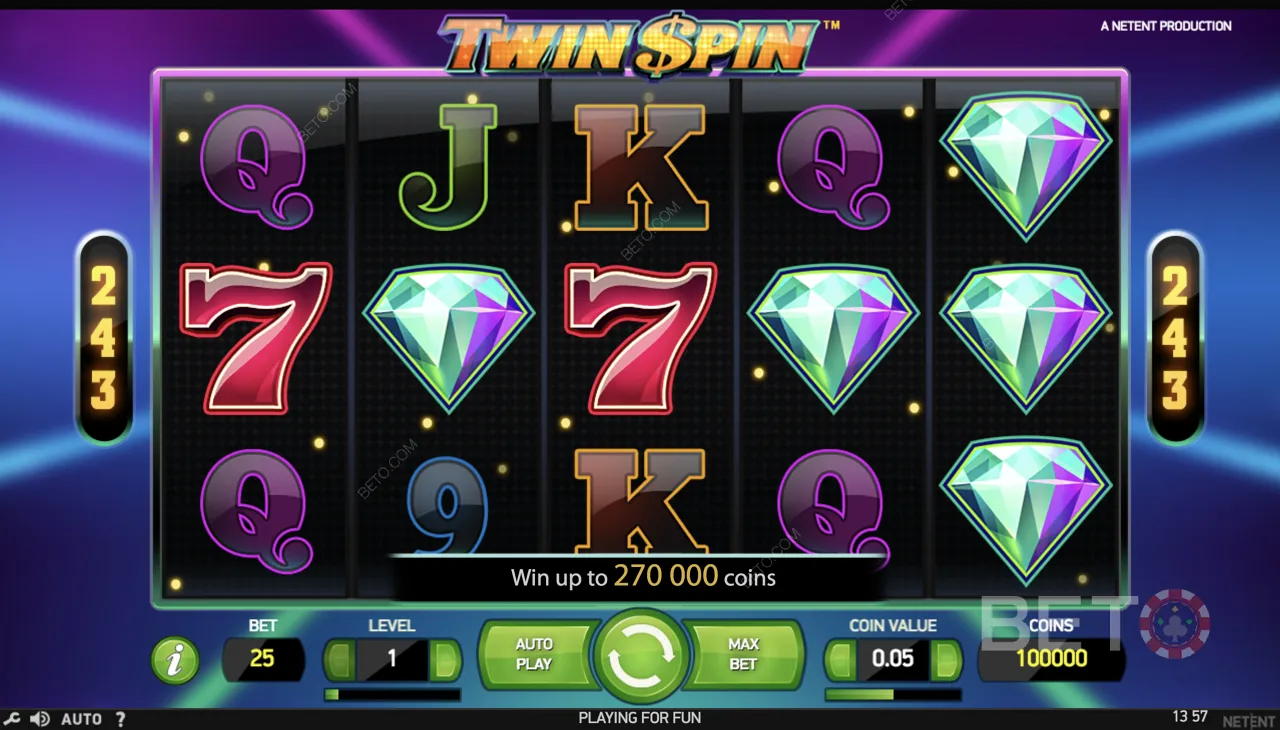 Ukázka ze hry Twin Spin