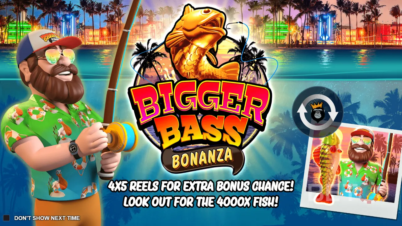 Hratelnost video slotu Bigger Bass Bonanza