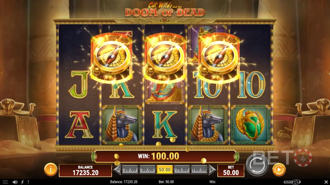 Hra Cat Wilde and the Doom of Dead video slot
