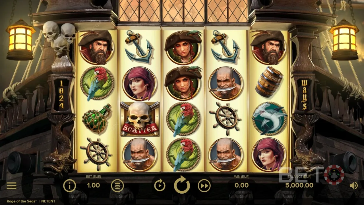 Ukázka hraní hry Rage of the Seas